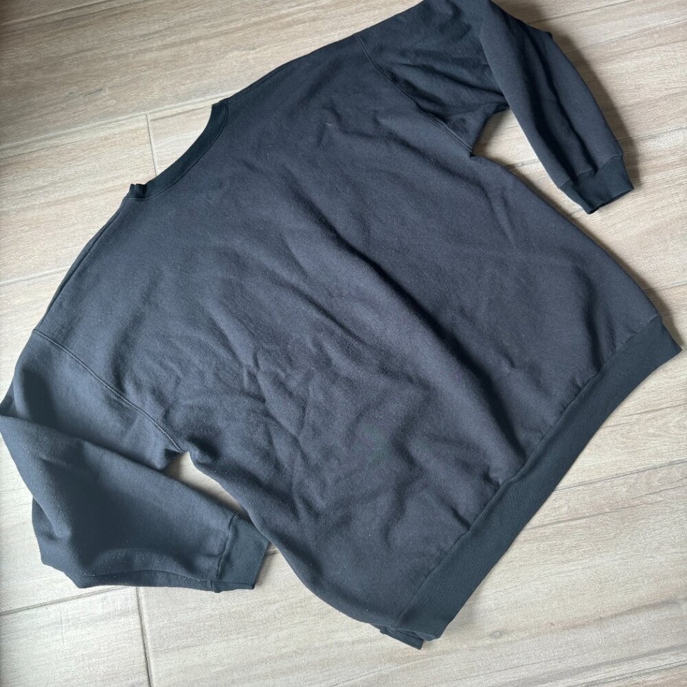 Disney World “Where Dreams Come True” Black Unique Vintage Sweatshirt 2XL - Picture 7 of 8